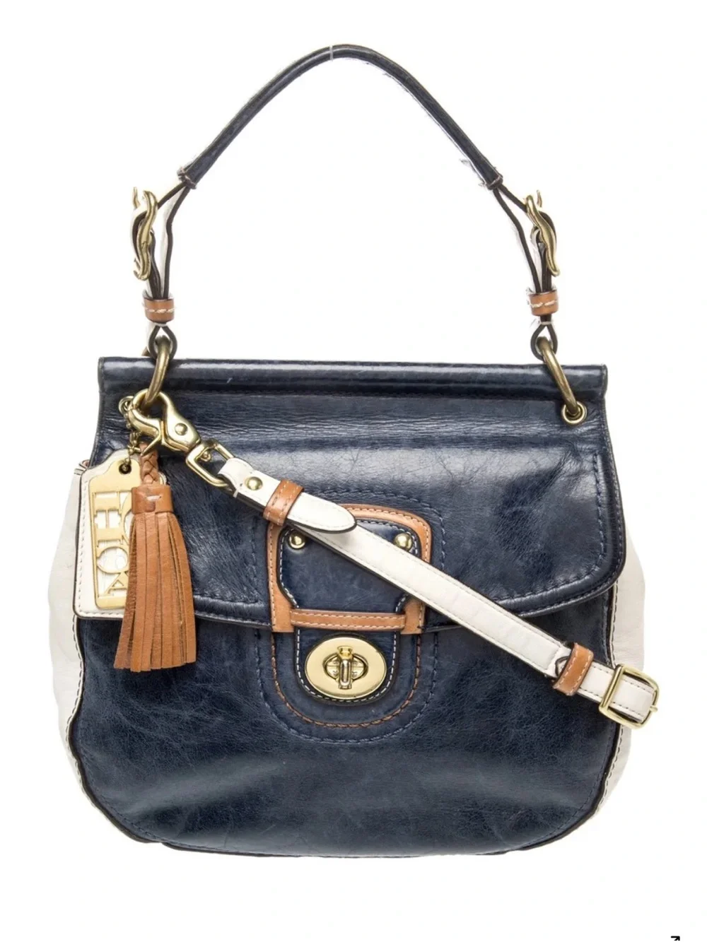 Leather Top Handle Bag - Picture 1 of 6